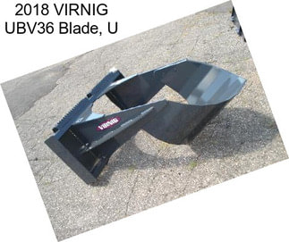 2018 VIRNIG UBV36 Blade, U