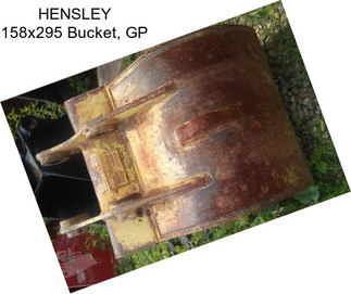 HENSLEY 158x295 Bucket, GP