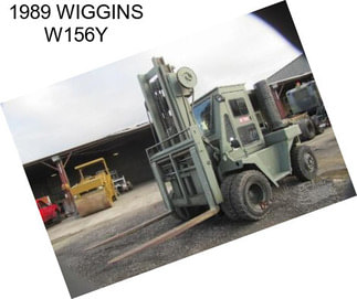1989 WIGGINS W156Y