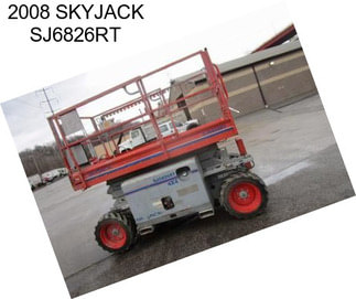 2008 SKYJACK SJ6826RT