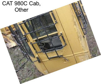 CAT 980C Cab, Other