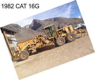 1982 CAT 16G