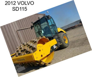 2012 VOLVO SD115