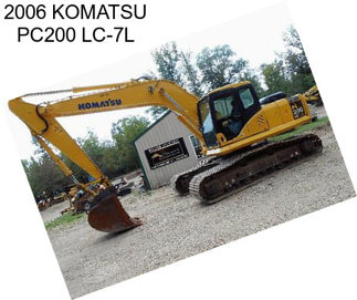 2006 KOMATSU PC200 LC-7L