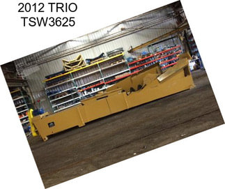 2012 TRIO TSW3625