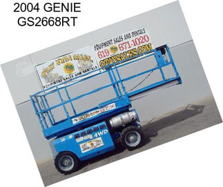 2004 GENIE GS2668RT