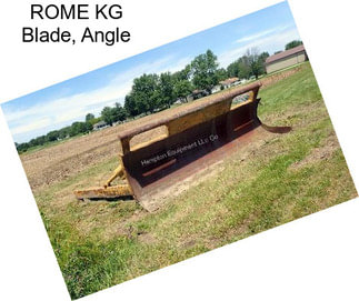 ROME KG Blade, Angle