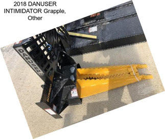 2018 DANUSER INTIMIDATOR Grapple, Other