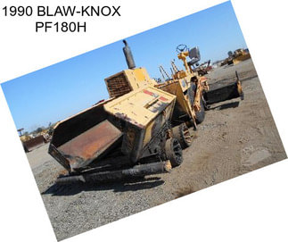 1990 BLAW-KNOX PF180H