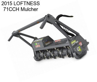 2015 LOFTNESS 71CCH Mulcher