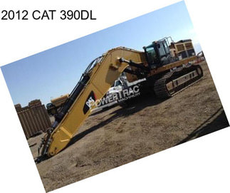 2012 CAT 390DL