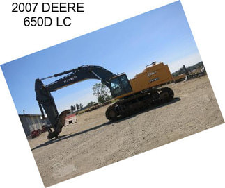 2007 DEERE 650D LC