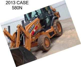 2013 CASE 580N