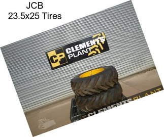 JCB 23.5x25 Tires