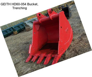 GEITH HD60-054 Bucket, Trenching