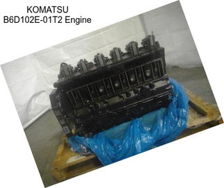 KOMATSU B6D102E-01T2 Engine
