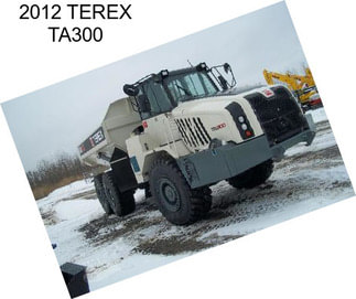 2012 TEREX TA300