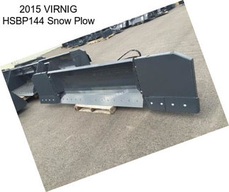 2015 VIRNIG HSBP144 Snow Plow