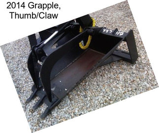2014 Grapple, Thumb/Claw