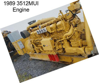 1989 3512MUI Engine