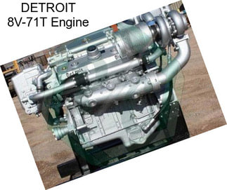 DETROIT 8V-71T Engine