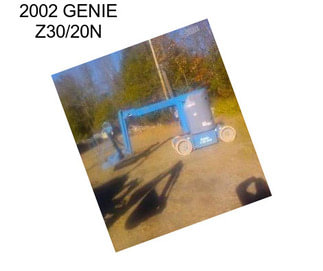 2002 GENIE Z30/20N