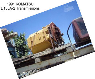 1991 KOMATSU D155A-2 Transmissions