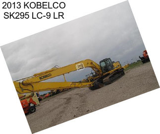 2013 KOBELCO SK295 LC-9 LR