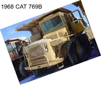 1968 CAT 769B