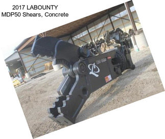 2017 LABOUNTY MDP50 Shears, Concrete