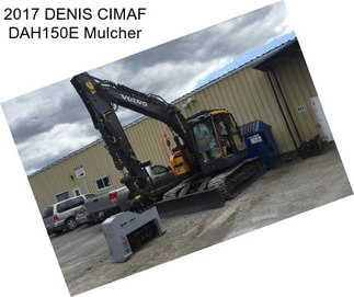 2017 DENIS CIMAF DAH150E Mulcher