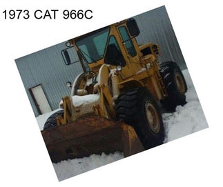 1973 CAT 966C