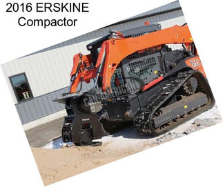 2016 ERSKINE Compactor