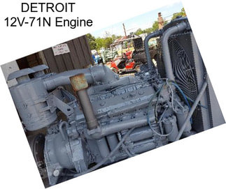 DETROIT 12V-71N Engine