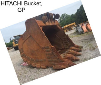 HITACHI Bucket, GP