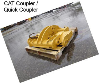 CAT Coupler / Quick Coupler