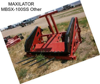 MAXILATOR MBSX-100SS Other