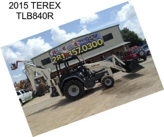 2015 TEREX TLB840R