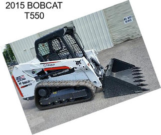 2015 BOBCAT T550