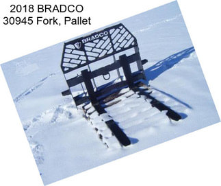 2018 BRADCO 30945 Fork, Pallet