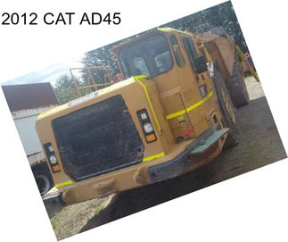 2012 CAT AD45