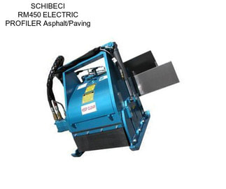 SCHIBECI RM450 ELECTRIC PROFILER Asphalt/Paving