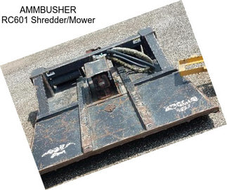 AMMBUSHER RC601 Shredder/Mower