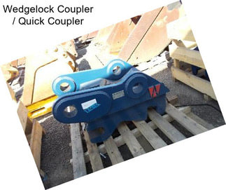 Wedgelock Coupler / Quick Coupler