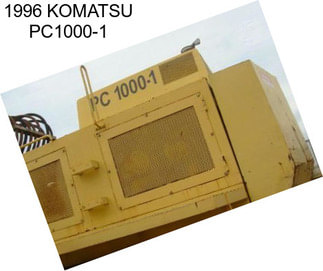 1996 KOMATSU PC1000-1