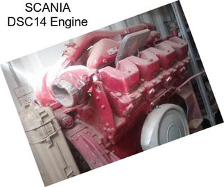 SCANIA DSC14 Engine