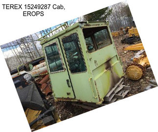 TEREX 15249287 Cab, EROPS