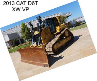 2013 CAT D6T XW VP