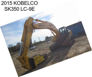 2015 KOBELCO SK350 LC-9E