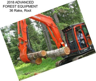 2018 ADVANCED FOREST EQUIPMENT 36\